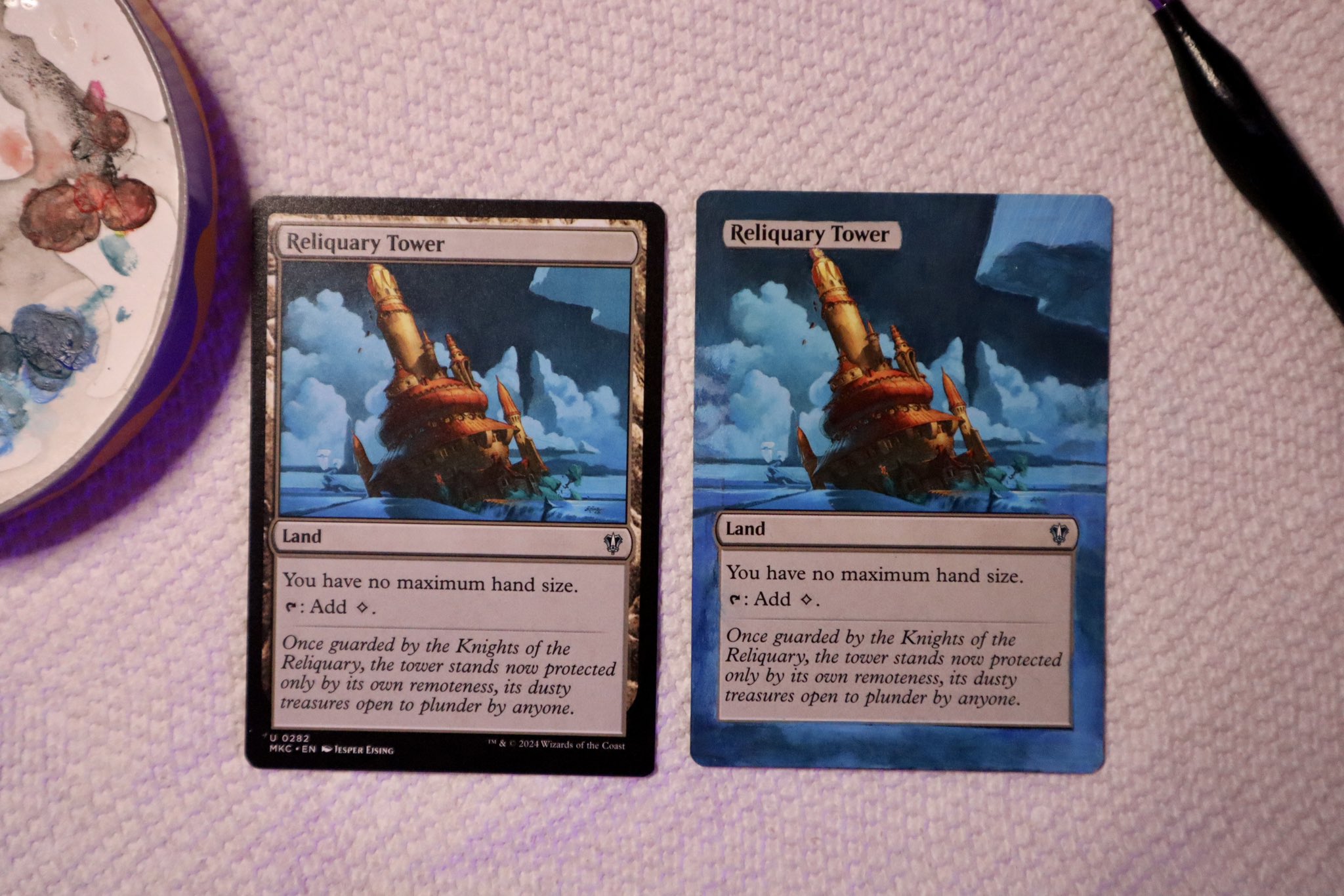 Reliquary Tower Scryfall Reliquary Tower (Surge Foil) - Big