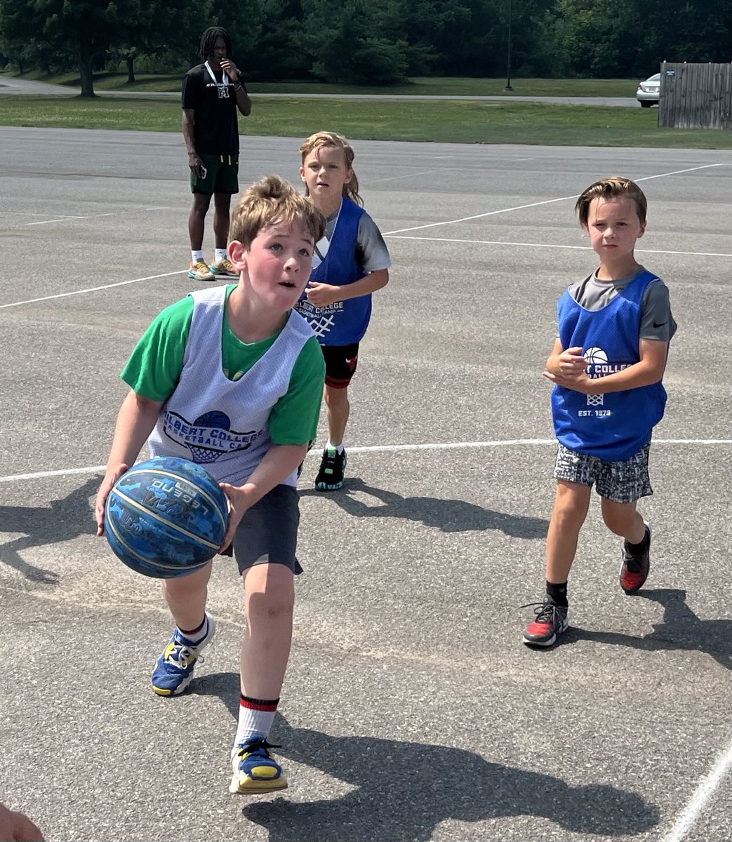 Station ⭐️⭐️⭐️⭐️⭐️, Camper(s) of the Day, and game winning shots!Session 2 of the 45th annual Hilbert College Boys Summer Basketball Camp is underway!!! 🏀