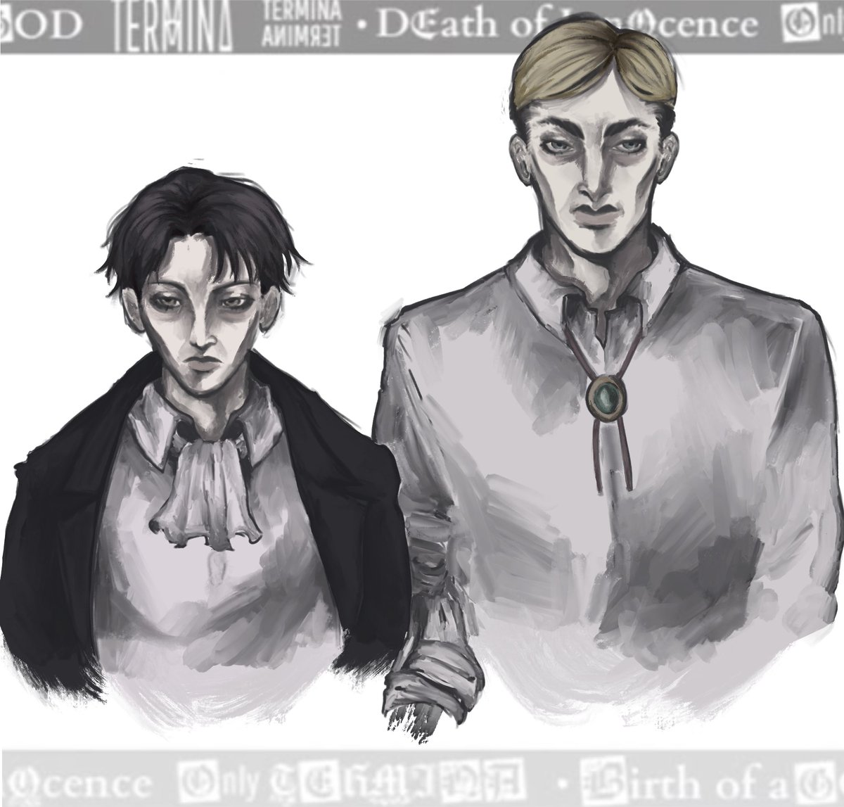 kenikuls's tweet image. eruri x fear and hunger crossover is now real #γ¨γ«γͺ #eruri