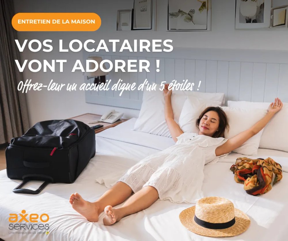 AxeoDizier's tweet photo. 🌞🧳 Propriétaires de locations saisonnières, facilitez-vous l’été !
Avec notre forfait accueil des locataires, AXEO Services prend le relais pour un séjour sans fausse note :

📲 En savoir plus ➡️ https://t.co/TnAYScOAQe

#AXEOServices #LocationSaisonnière #Conciergerie https://t.co/FuKvnCb2xB