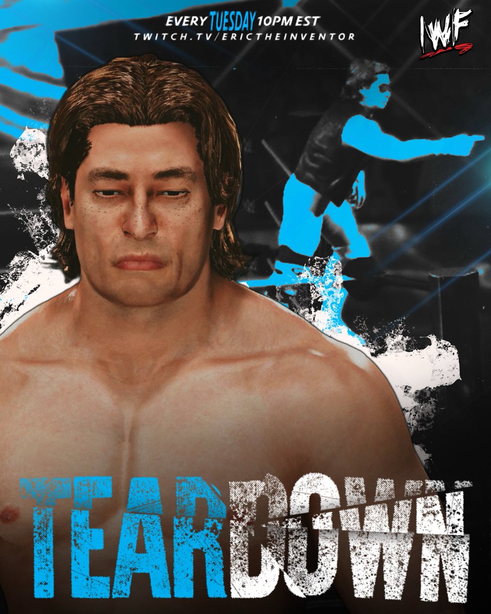 HERE WE GO‼️
#TuesdayNightTEARDOWN STARTS NOW! 🔵

#IWFCITS IS UPON US - MENS &amp; WOMENS ‘CASH IN THE SAFE’ LADDER MATCH QUALIFIERS - WEEK 1 CONTINUES TONIGHT! 👀

HIT THE MERCH BOOTH - GET TO YOUR SEATS! 
twitch.tv/erictheinventor