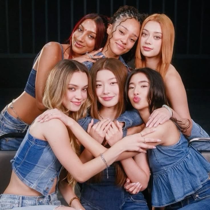 katseye members as glee characters, a thread;