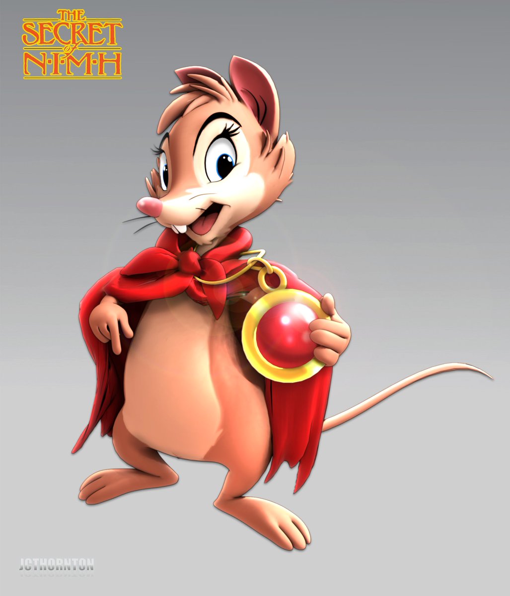 lIJCThorntonll's tweet image. Mr Ages? Mr. Ages! Is anybody home?

Here&apos;s a brand new 3D model of Mrs. Brisby from The Secret of NIMH.

#animation #TheSecretofNIMH #3danimation