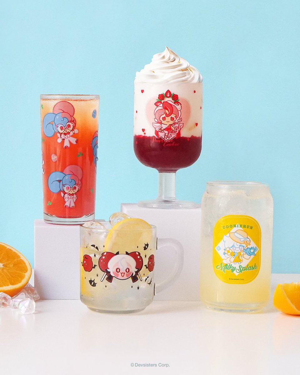 Cookierunstore's tweet image. 2025 홈카페 유리컵 4종!
Coming soon🍹
🔜 2025.07.21. 11:00