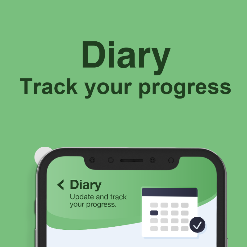 Small steps lead to big changes! 🚶 

Track your progress with RecoverMe's diary and celebrate every victory. 

Download now with code OHIO100, if you are based in Ohio, for a supportive start. 

#SmallSteps #TrackProgress #CelebrateRecovery #GambleFree #ODAAT #NCPG #Ohio25