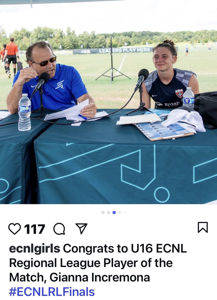 Blessed. 🙏❤️ #CMONYOUSIDE #ecnlrlfinals <a href="/ECNLgirls/">ECNL Girls</a> <a href="/ImYouthSoccer/">ECNL/GA/Recruiting/College Soccer</a>