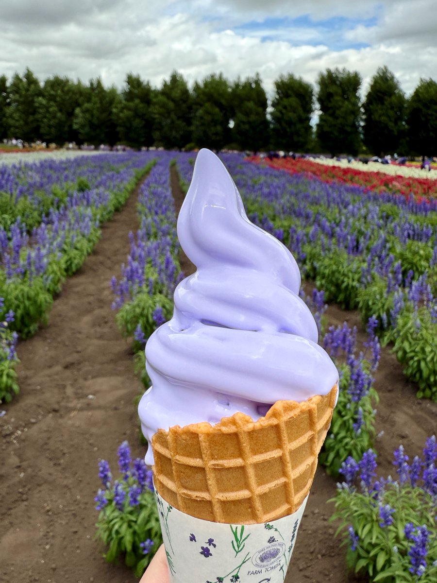 Alma_visited's tweet image. バスで富良野観光しました