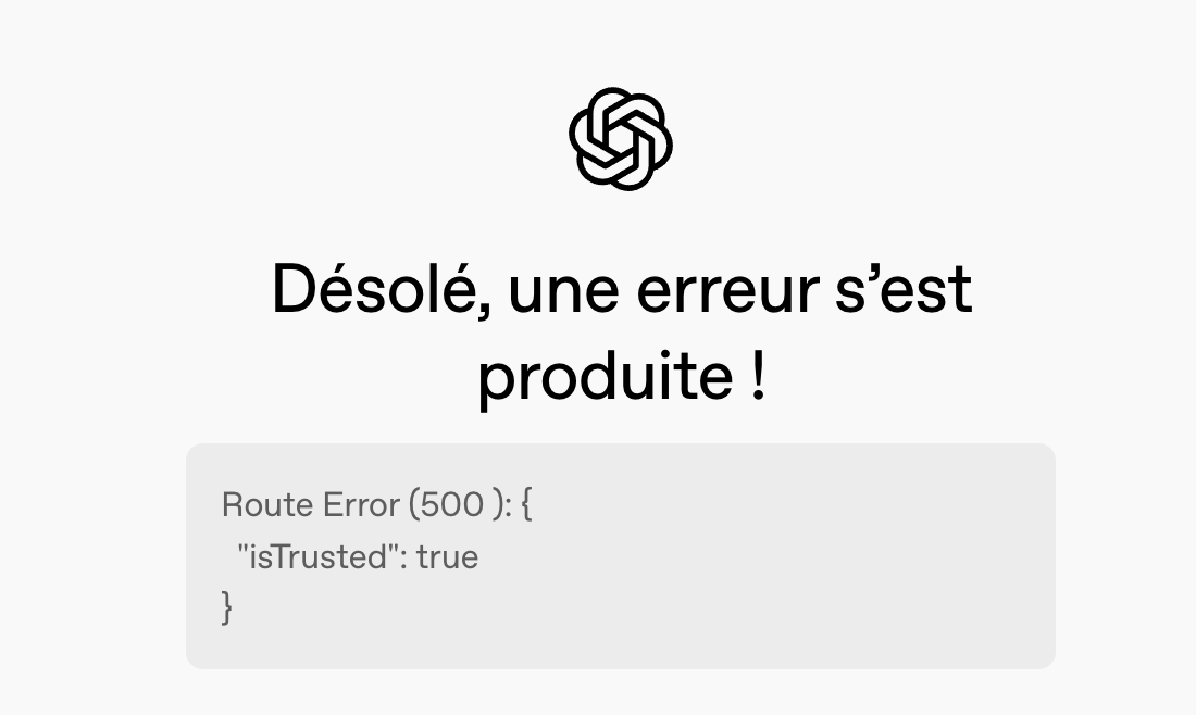 🧩 Chat GPT is down.
How am I supposed to pretend I'm good at my job now? 💀