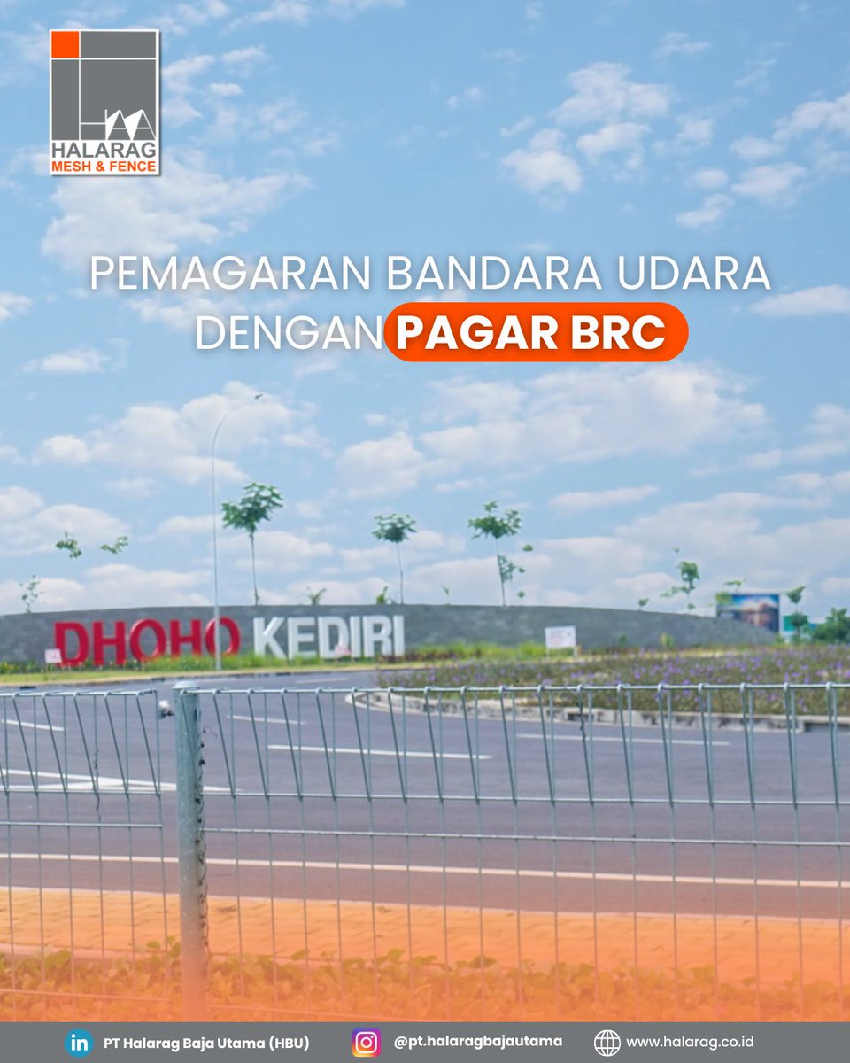 HalaragPt's tweet image. Pagar BRC Dan Pagar Untuk PLTS Dan Pagar Untuk BTS, Pagar Untuk Bandara - Kualitas SNI - PT Halarag Baja Utama

Spesifikasi teknis Pagar BRC dan Pagar Untuk BTS Halarag merujuk pada
SNI 07-4599-1998

Dan Sudah Bersertifikat TKDN 

pabrikwiremesh.co.id

#pagarbrc #halarag