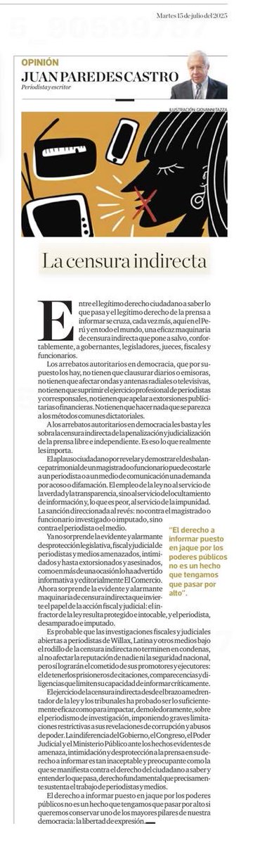 ⁦<a href="/JuanParedesCast/">Juan Paredes Castro</a>⁩ ⁦<a href="/elcomercio_peru/">El Comercio</a>⁩