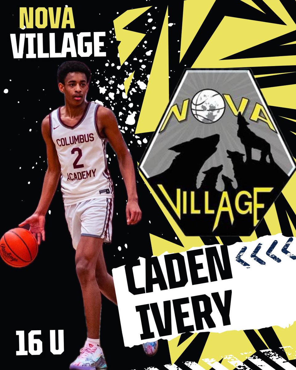 Coaches!!! <a href="/NovaVillage1/">NOVA Village🏀🎒🐺</a> 16u UAA has picked up dynamic forward Carter Meyers &amp; combo guard Caden Ivery to finish the AAU season with us at <a href="/UANextBHoops/">Boys UAA</a> Finals in Chicago!