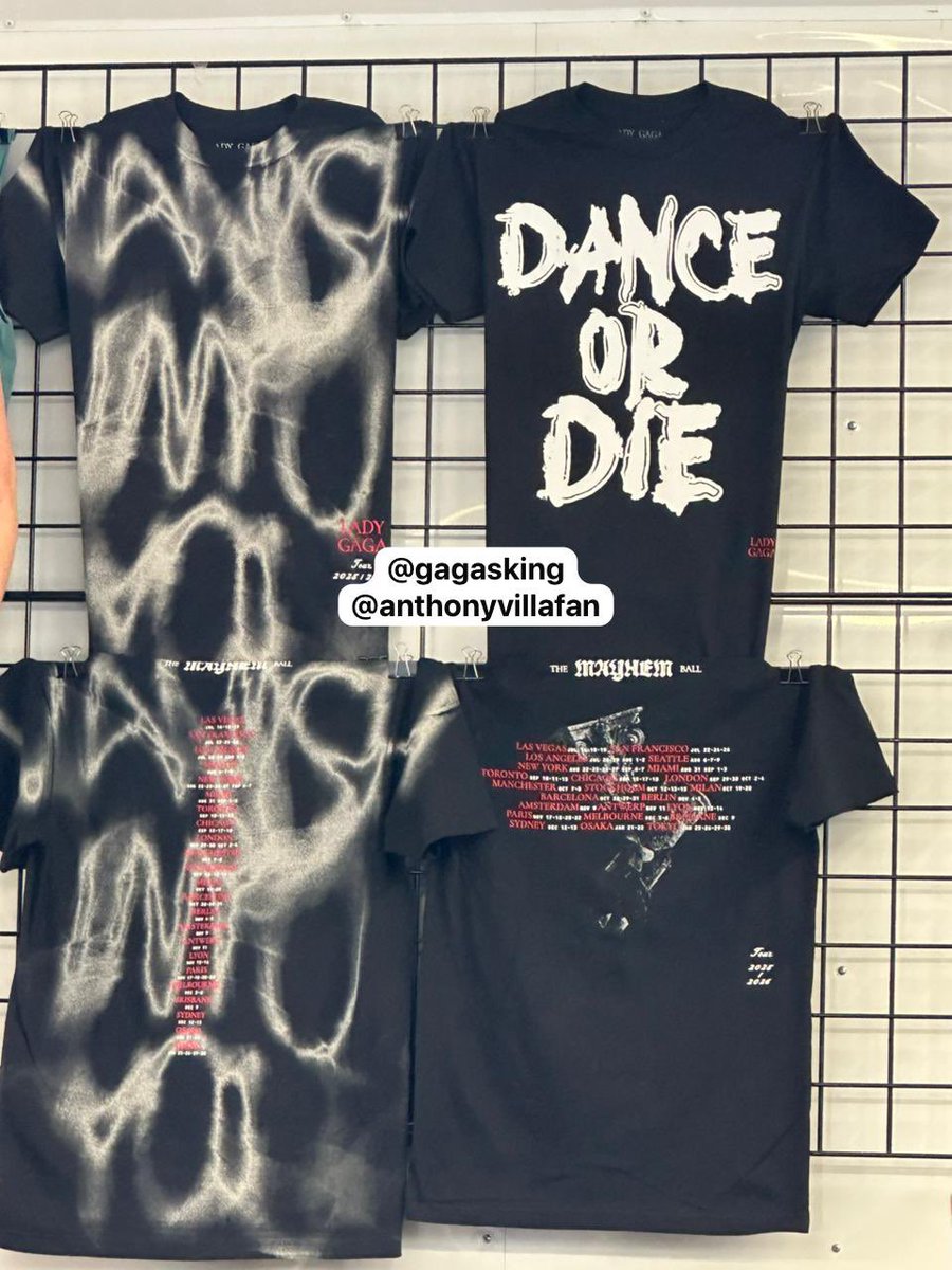 Lady Gaga Dance or Die Mayhem Ball限定シャツ Dance or Die Shirt – Grunge Lady Gaga Tee, Little Monster Fan
