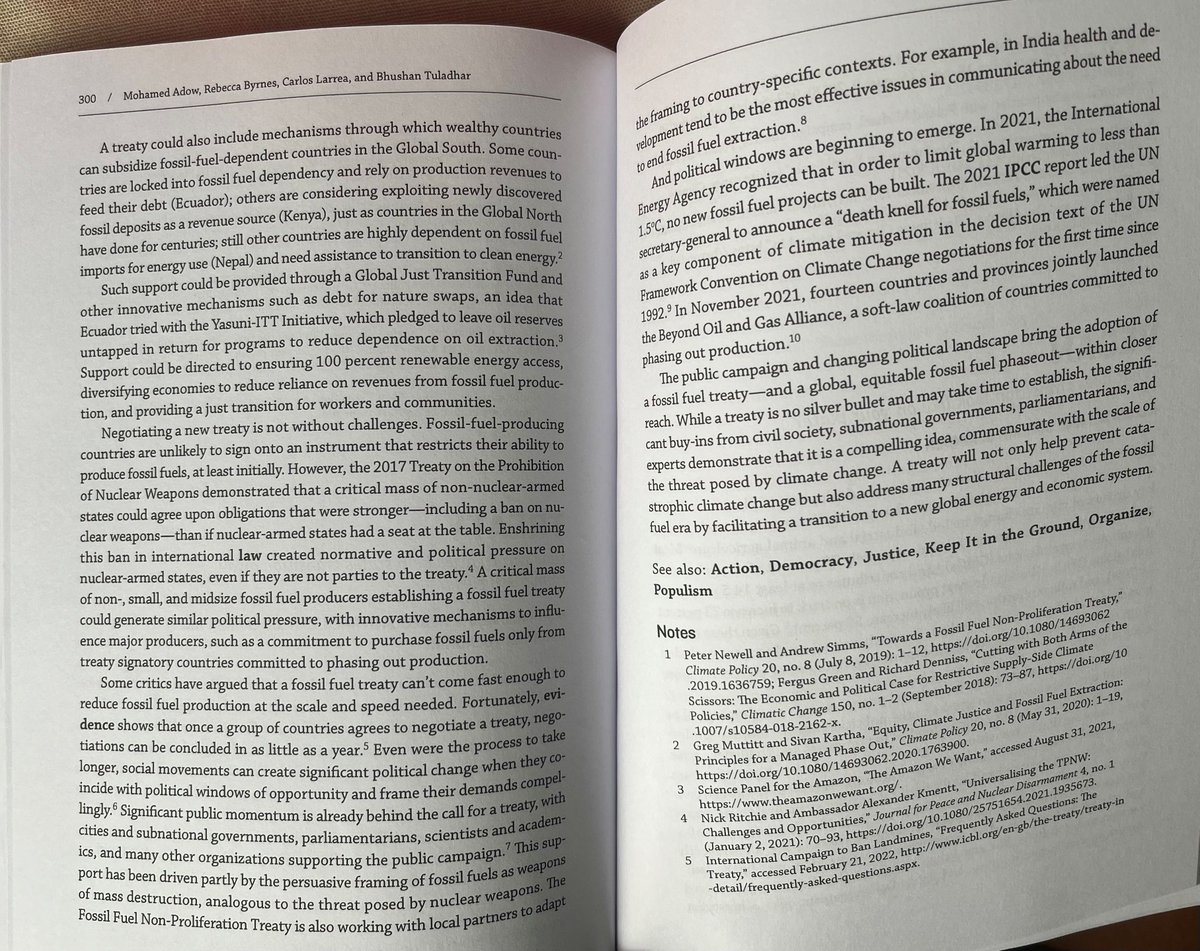 Glad to have contributed in a chapter on <a href="/fossiltreaty/">Fossil Fuel Non-Proliferation Treaty Initiative</a> in the new book "Power Shift: Key words for a new Politics of Energy" which has brief essays on 101 key terms on recent social &amp; cultural shifts on how we understand and imagine #Enegy, #Environment &amp; #ClimateCrisis.