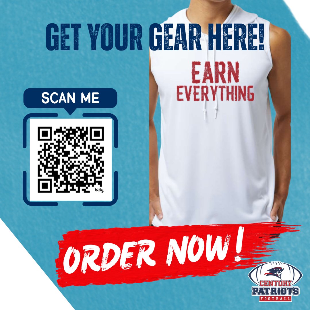 New fan gear has dropped and it’s straight fire.

⏳ Don’t wait — grab your favorites now so they show up in time.
📲 Screenshot the QR code, tap it in your camera roll to get the link

#EarnEverything #RollPats💪🏈