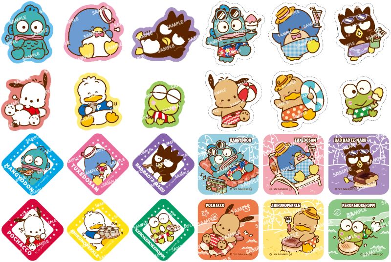 サンリオ スシロー はぴだんぶい コラボ フルコンプリートセット サンリオ スシロー はぴだんぶい コラボ フルコンプリートセット
