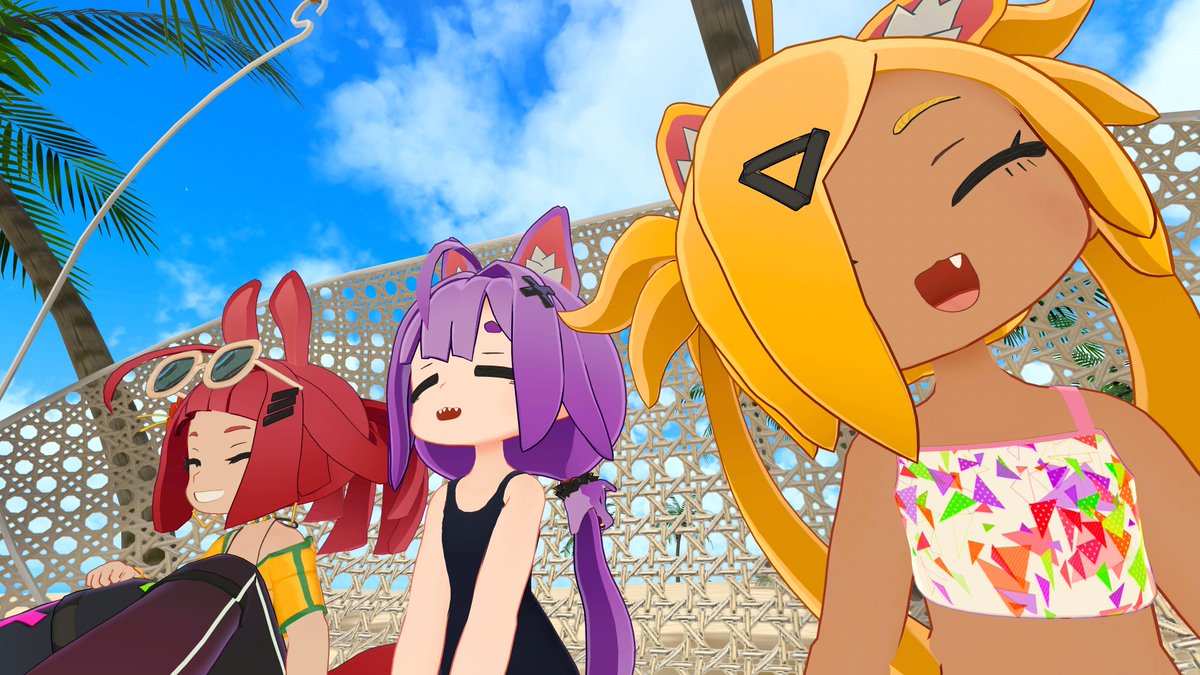 #RuRuKo3D #ChiMaNa3D #HiYuNe3D #あやしいそしき