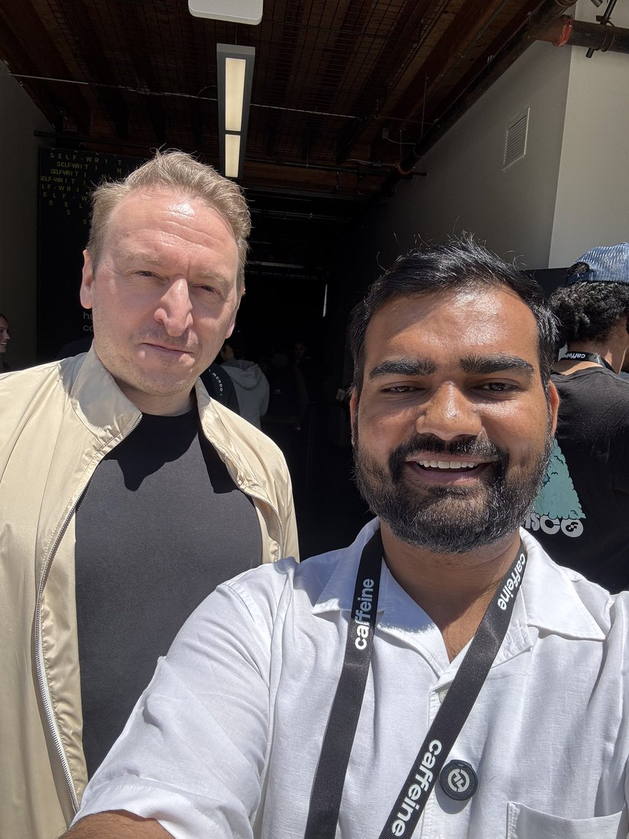 nakshlife's tweet image. From tweets to IRL — great energy and insights, as always with @PierreSamaties