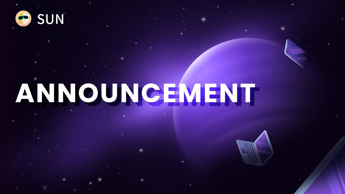 OfficialSUNio's tweet photo. 📢 We’re thrilled to announce that the SUN ecosystem is now integrated with Binance Wallet!

Users can now access https://t.co/E4QwBX9M8G, https://t.co/9IGKC95BPY, https://t.co/183y4QS1PF directly via the dApp section of @BinanceWallet, and enjoy a smooth, seamless trading experience powered by #TRON.

Explore the power of TRON DeFi, right at your fingertips. Dive in and see what the hype is all about! 🔥

📢 我们很高兴地宣布：SUN生态系统现已集成至币安钱包！

用户现可通过币安钱包的 DApp 板块直接进入https://t.co/E4QwBX9M8G, https://t.co/9IGKC95BPY, https://t.co/183y4QS1PF，畅享由 TRON 提供支持的丝滑交易体验。

TRON DeFi 生态精彩纷呈，尽在你掌间。即刻启程，体验不一样的链上魅力！💥