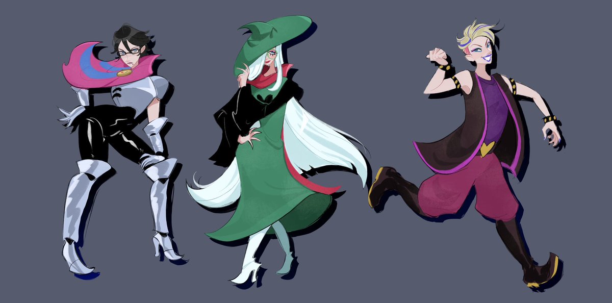 Tinstarbby's tweet image. Fun Gang!!
As couture bullets hehe
#Bayonetta #fanart #deltarune