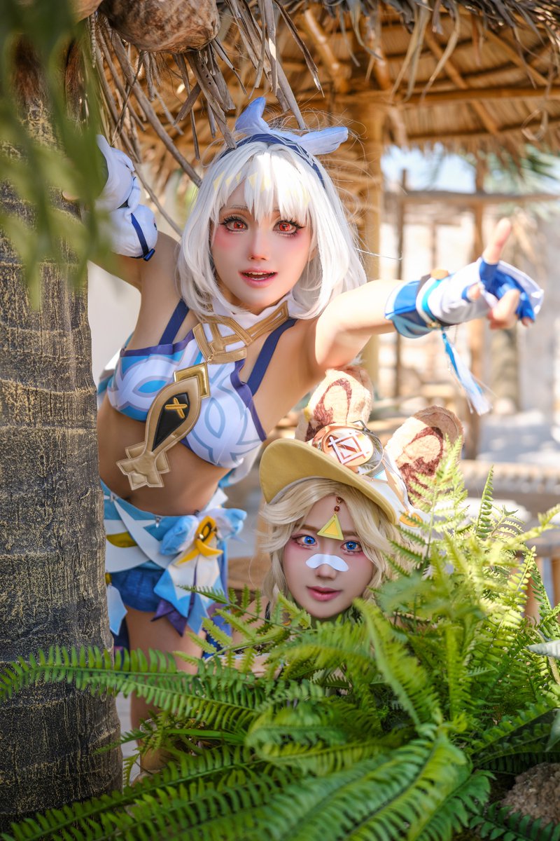 원신

말라니: n버섯
카치나 : 이라 <a href="/kaira_HI/">이라아아아아앙</a> 

p. 종철님 <a href="/photojong/">종철📸</a> 

*추가사진(블로그)*
blog.naver.com/eaeneaen/22393…

#原神 #GenshinImpact 
#Mualani  #玛拉妮  #ムアラニ 
#kachina  #卡齐娜  #カチーナ 
#コスプレ #cosplay  #코스프레