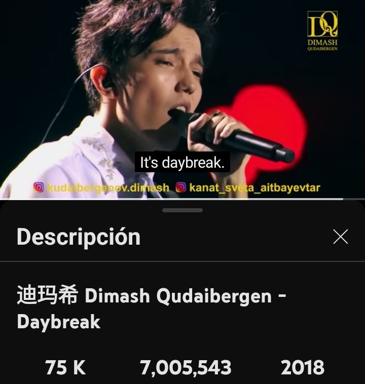Doris Figueroa (@dorisfi52408643) on Twitter photo <a href="/TREJOCHE/">TREJOCHE</a> <a href="/dimash_official/">Dimash Qudaibergen</a> DAYBREAK cómo transmite la emoción y dolor por la pérdida de seres queridos Se siente la tristeza en su voz . #Dimash inmenso !
DIMASH LA MEJOR VOZ DEL MUNDO
#LovesNotOverYet
#TauIshinde
#DimashEsPaz
SON OF THE GREAT STEPPE
#DimashQudaibergen
IN LOVE WITH MUSIC <a href="/TREJOCHE/">TREJOCHE</a> <a href="/dimash_official/">Dimash Qudaibergen</a> DAYBREAK cómo transmite la emoción y dolor por la pérdida de seres queridos Se siente la tristeza en su voz . #Dimash inmenso !
DIMASH LA MEJOR VOZ DEL MUNDO
#LovesNotOverYet
#TauIshinde
#DimashEsPaz
SON OF THE GREAT STEPPE
#DimashQudaibergen
IN LOVE WITH MUSIC