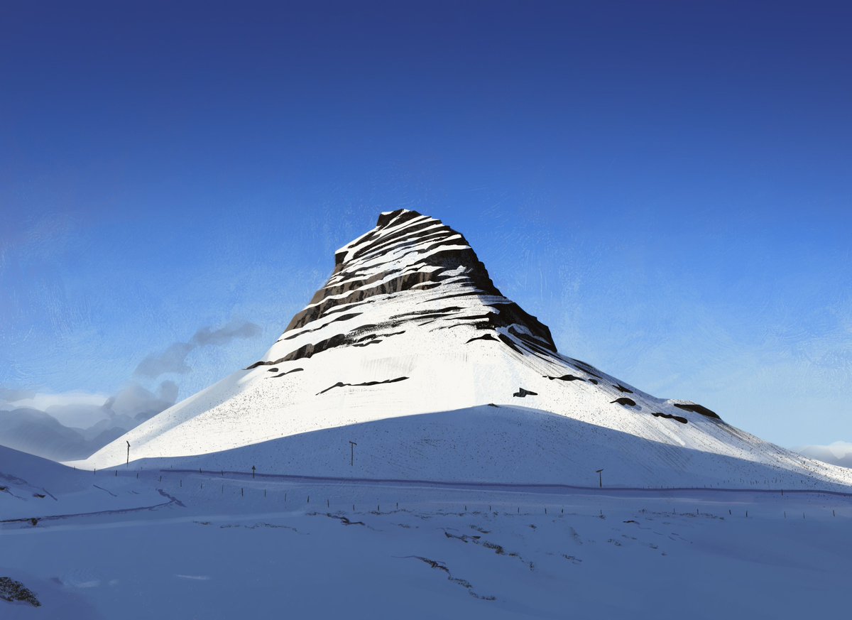 quick landscape study