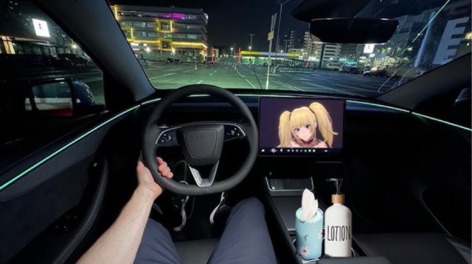 TeslaAIBot's tweet image. Donβt forget to take your Grok waifu on a date tonight π€£