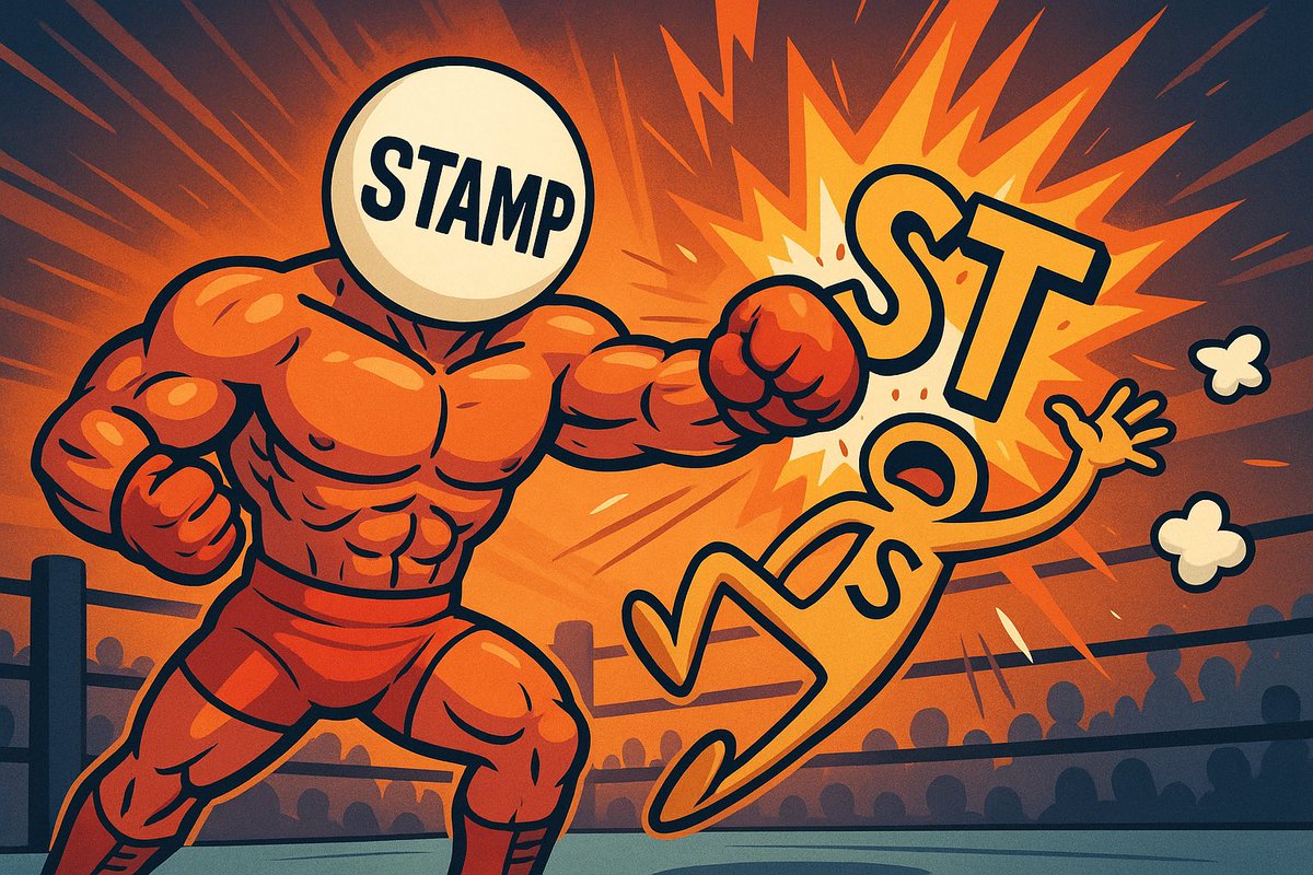 BREAKING: ST gets absolutely folded by STAMP in the first round.