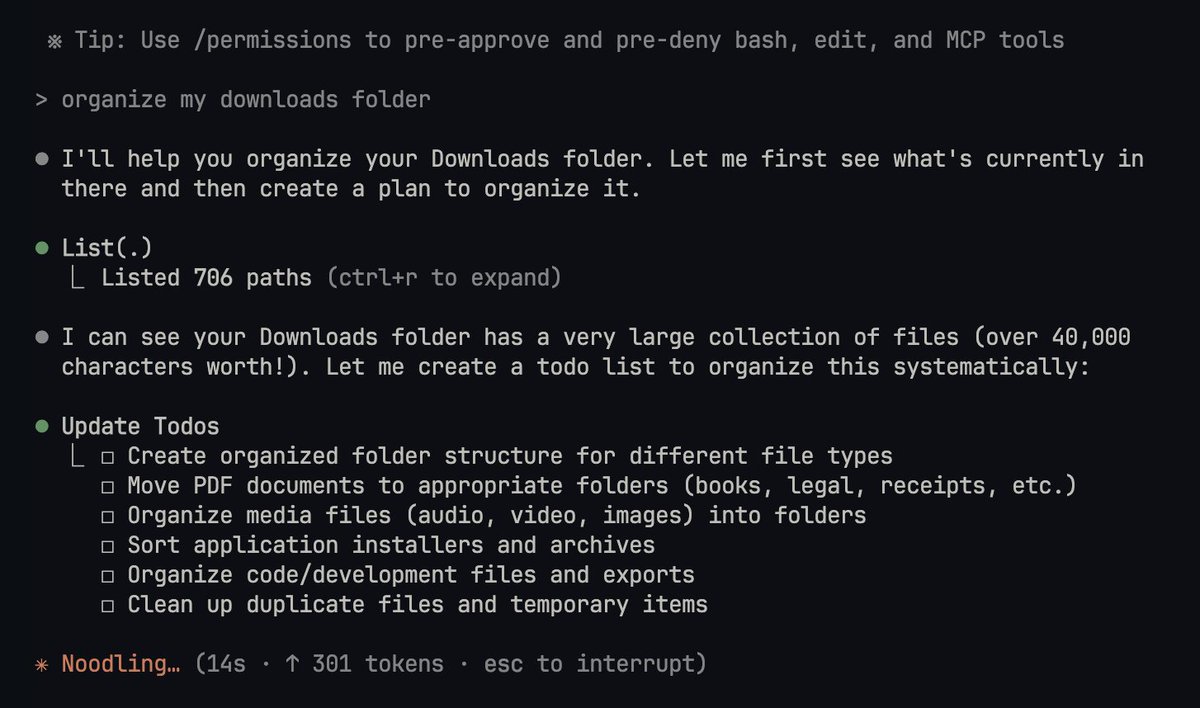 stablechen's tweet image. underrated claude code use case: organize your files