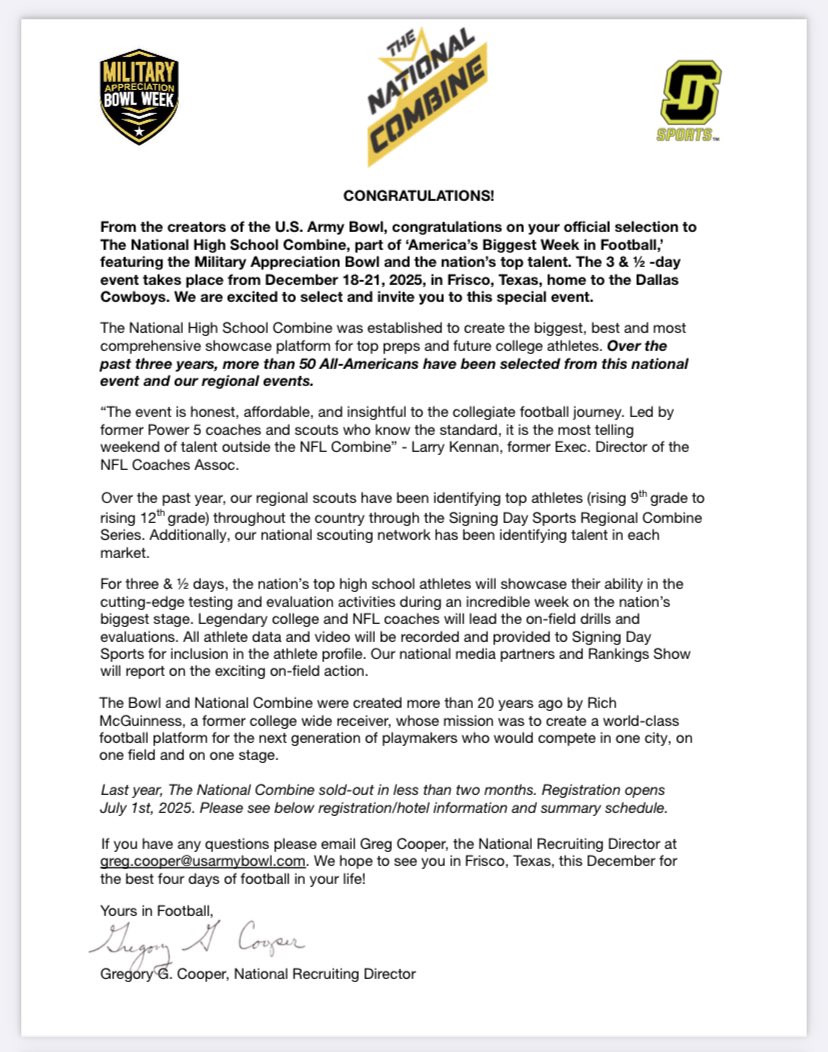 Dwight Apia (@dwightapia) on Twitter photo Appreciate the invite <a href="/ArmyBowlCombine/">USArmyBowlCombine</a> <a href="/GregCooperUSA/">Natl Recruiting Dir | Military Appreciation Bowl</a> <a href="/mattarrufat/">Matt Arrufat</a> <a href="/LoganTillman/">Logan Tuley-Tillman</a> <a href="/Coach__OMalley/">Coach O’Malley</a> <a href="/coach_jackwelch/">Jack Welch</a> #TheNationalCombine <a href="/CoachTonyTNT/">CoachTonyTNT</a> Appreciate the invite <a href="/ArmyBowlCombine/">USArmyBowlCombine</a> <a href="/GregCooperUSA/">Natl Recruiting Dir | Military Appreciation Bowl</a> <a href="/mattarrufat/">Matt Arrufat</a> <a href="/LoganTillman/">Logan Tuley-Tillman</a> <a href="/Coach__OMalley/">Coach O’Malley</a> <a href="/coach_jackwelch/">Jack Welch</a> #TheNationalCombine <a href="/CoachTonyTNT/">CoachTonyTNT</a>
