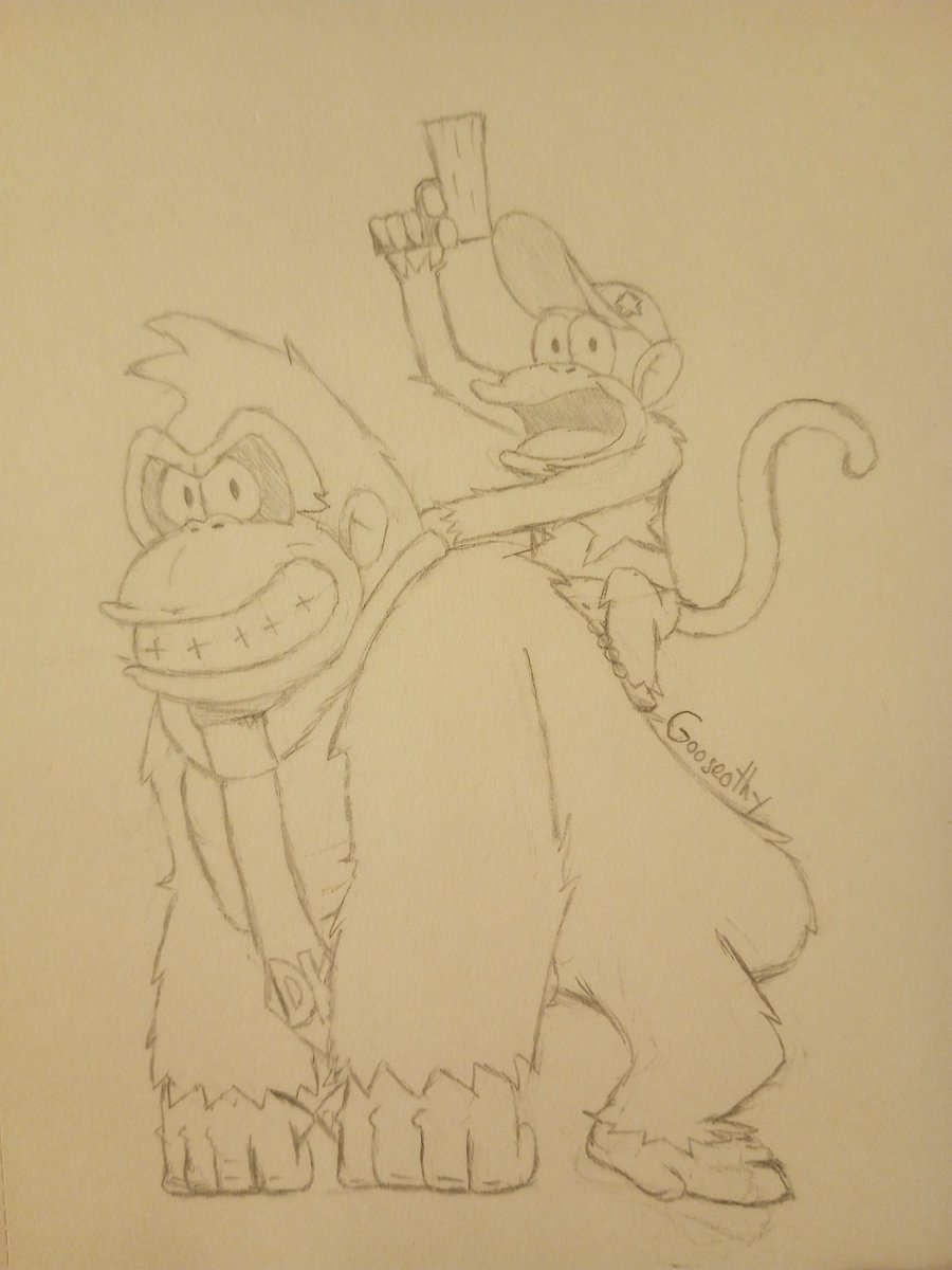 Donkey Kong and Diddy Kong (today)