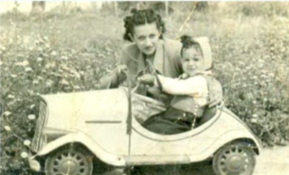 The genocidal German monsters sent this Jewish woman and her family to concentration camps. 

They murdered almost her entire family. But she survived. Her name is Flora Klein and she gave birth to a son in Haifa.

She named him Chaim Witz. Chaim, or life, to honor her murdered
