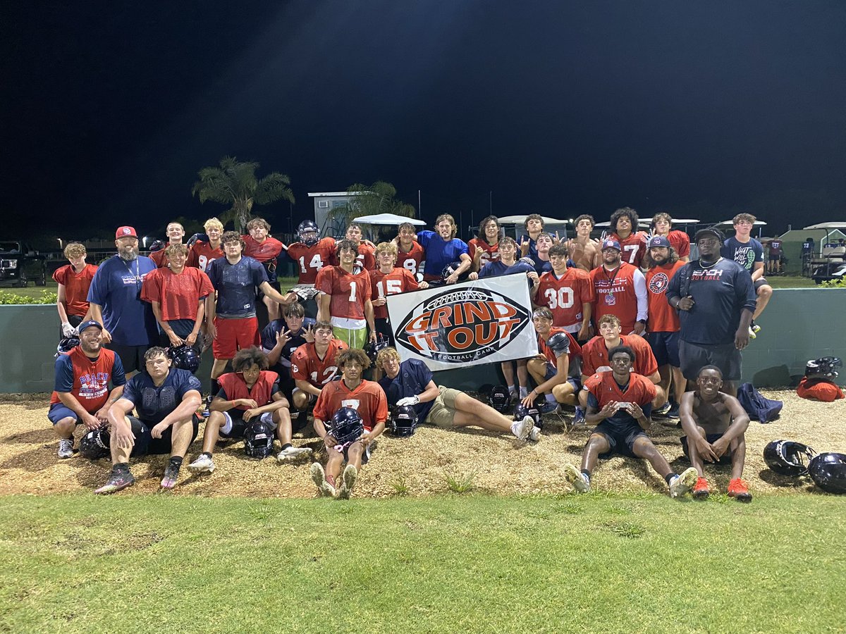 Grind it Out Team Camp - Session 1 <a href="/CocoaBeachFB/">Cocoa Beach High Football</a>