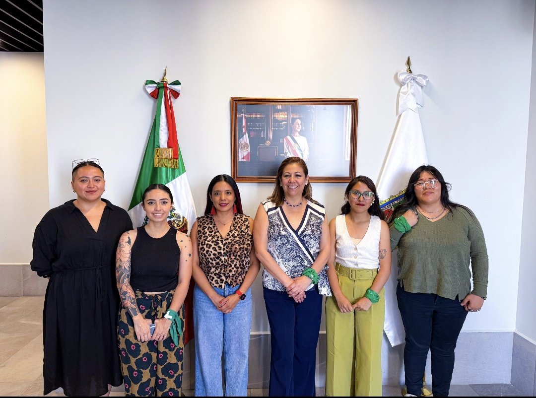 Sostuvimos una reunión con la Presidenta del <a href="/CongresoPue/">H. Congreso de Puebla</a> la Diputada <a href="/artemisa_laura/">Laura Artemisa Oficial</a>.

Estamos convencidas que la construcción de diálogo y alianzas es indispensable para el avance y la garantía de los derechos sexuales y reproductivos en #Puebla. 💚

#AbortoLegalPuebla