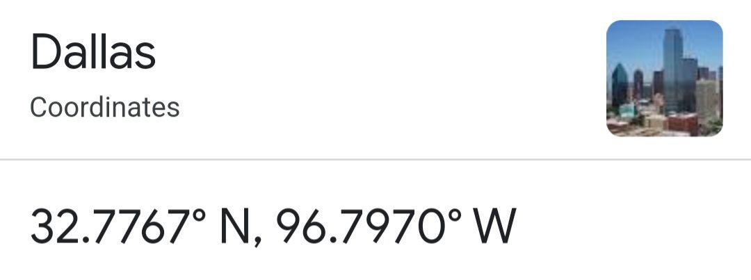 NOW I KNOW WHY WE ARE HERE IN Greenwood Nebraska...it is the SAME
LATITUDE AS DALLAS TEXAS!!!
😱😱😱😱😱😱😱😱😱😱🙏😱🙏