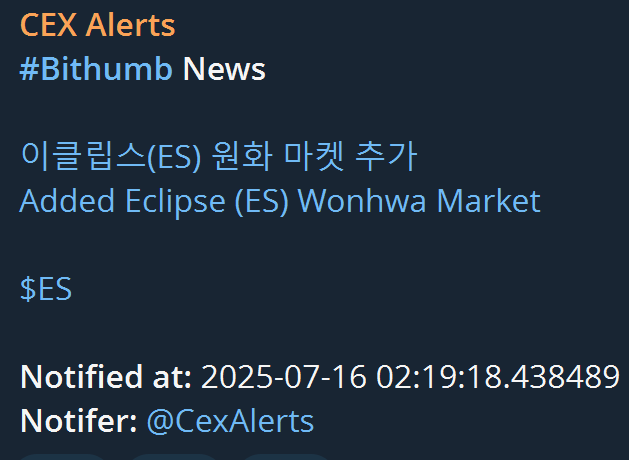 Thecontributor0's tweet photo. Big news! $ES is listing on Korea’s top exchange @BithumbOfficial 🚀

The journey to the moon continues. 🌑

@EclipseFND 💚 https://t.co/iX6q04gqam