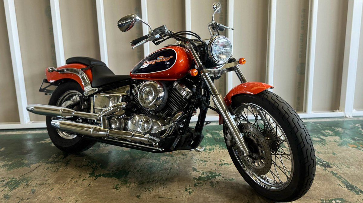 ヤマハ ドラッグスター400 ご存知大人気アメリカン‼️ ロー＆ロングで