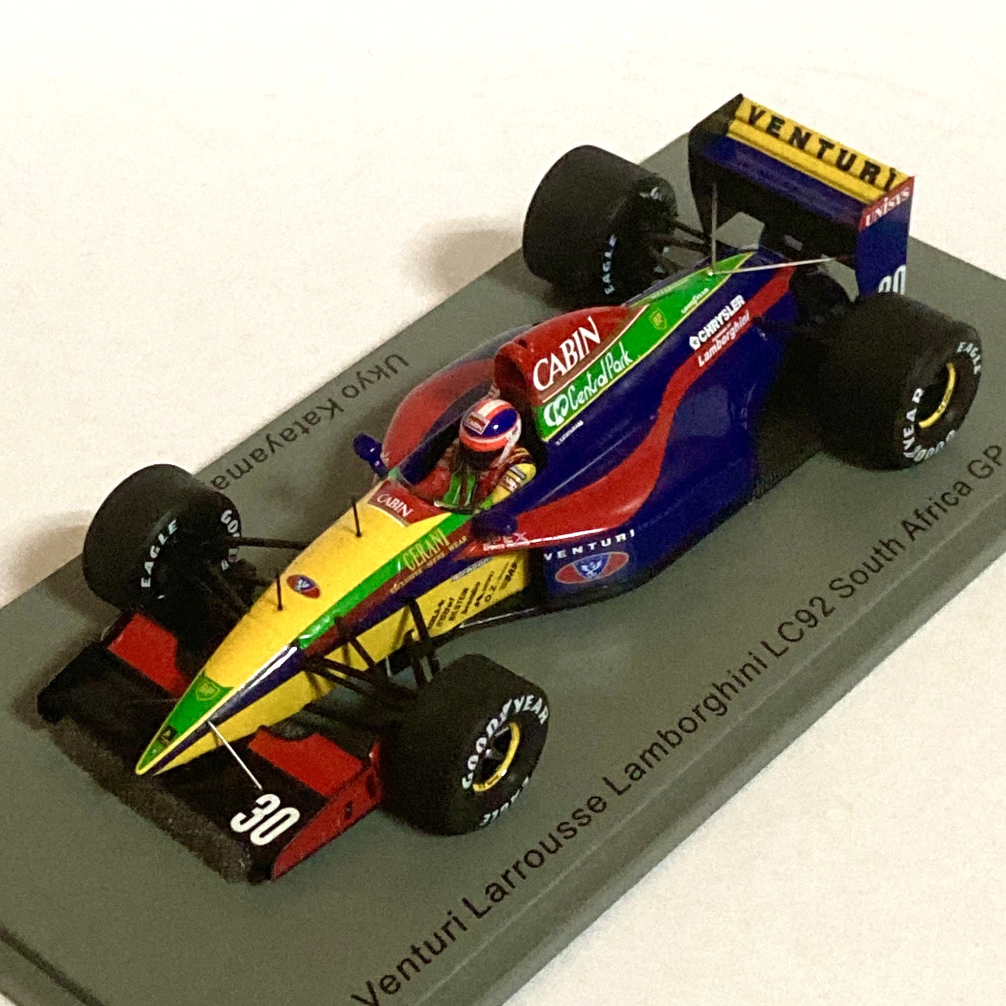 スパーク　1/43 ヴェンチュリ　ラルース　LC92 Amazon | スパークモデル 1/43 ヴェンチュリー ラルース LC92