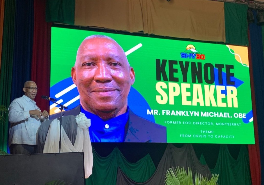 mvoms's tweet image. Day 2 of #SHV30 brought science, stories, and deep reflection — including powerful insights from three key figures who led during the early days of the eruption.

Next up - Field trips! 
#Montserrat #VolcanoConference