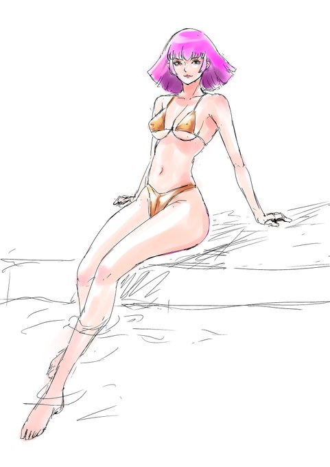 バカンス中のハマーン様 