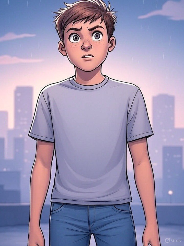 I asked Grok to draw me and it drew <a href="/andrewhaley05/">Andrew Haley</a> instead🤔😑😂