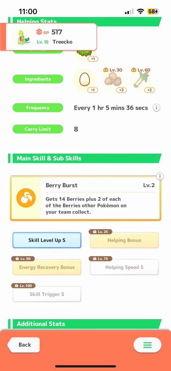 andi_meade's tweet image. First Treecko, I don’t even really like his skill, what about u? I find I need more ingredients Pokémon and a healer on my team. Before is pointless to me
#PokemonSleep2nd