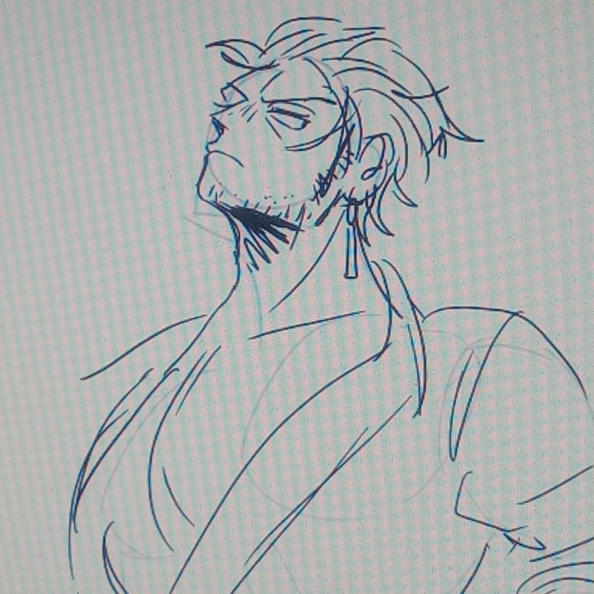 old man zoro oowww hello mama