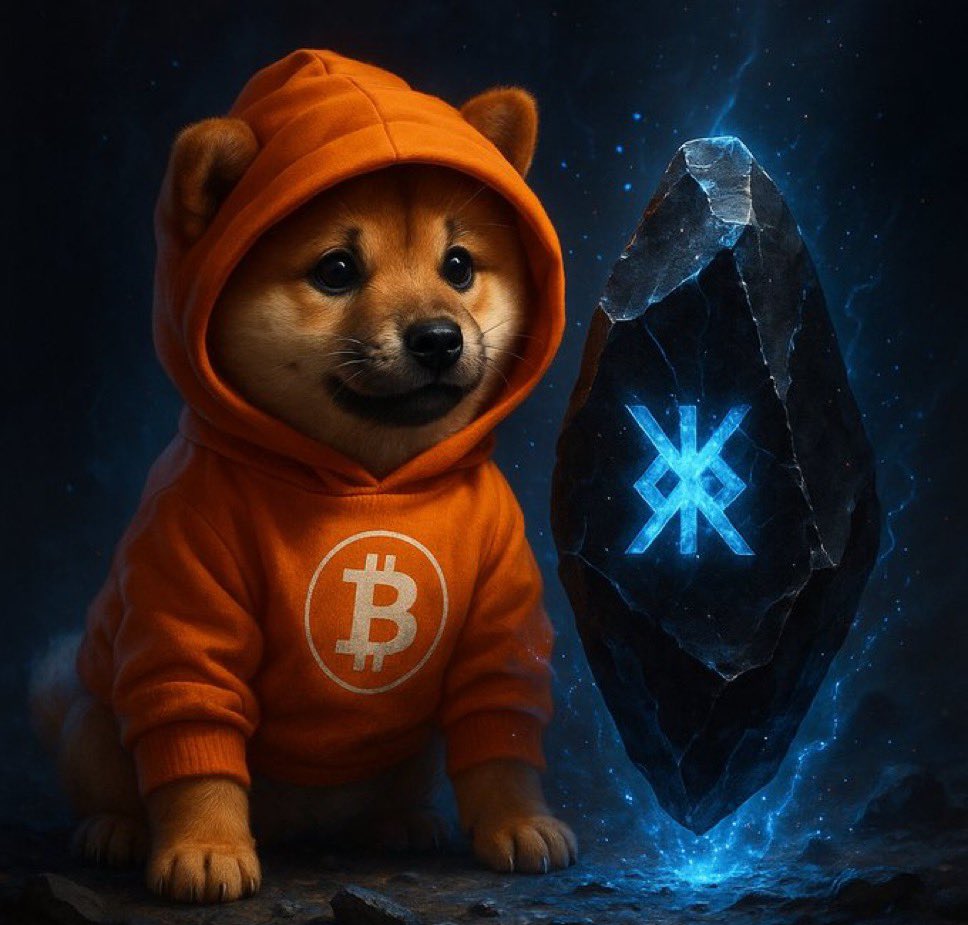 Did the thesis change? No?

So why would your convictions change off of short term price action? 

Some of you still haven’t figured it out yet.

$DOG is so much bigger than just a Memecoin. 

$DOG is scaling Bitcoin in real time &amp; creating a cultural, onboarding layer. 

This is