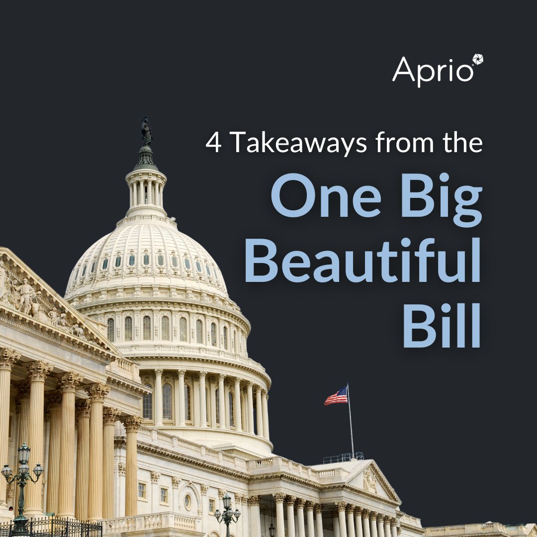 From impacting #individualtaxpayers and #businesses to energy credits and #internationaltax, the One Big Beautiful Bill solidifies numerous tax law changes originally enacted in the Tax Cuts and Jobs Act (TCJA) of 2017. Our National Tax Office is sharing Aprio's insights on the…