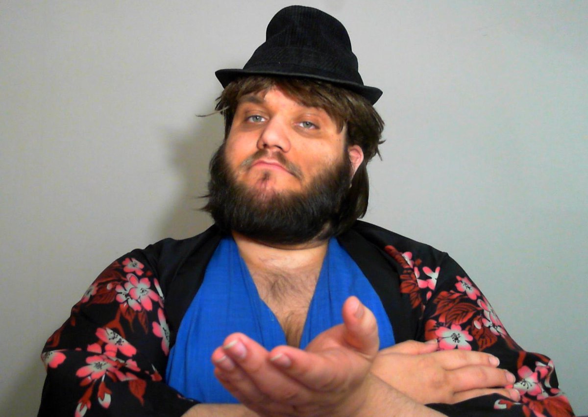 <a href="/celocic/">giga kylie/celocic☆</a> Yu Q. Wilson, or Wilson-san, I see you are a fellow japanese like me. It is an honour to meet you. 

A vtuber too? Why, much taste. Shall we trade katanas?