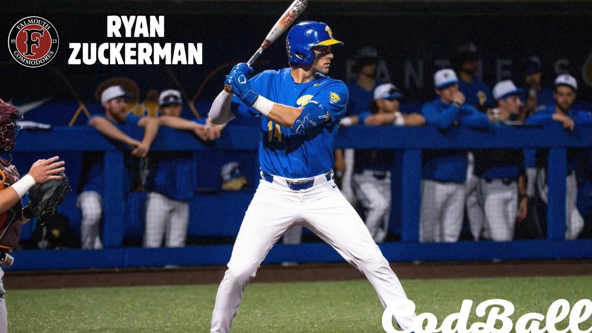 Ryan Zuckerman (<a href="/GTBaseball/">Georgia Tech Baseball</a>) went 2-3 on the day belting a home run while also reaching on a walk and scoring 2 runs for the <a href="/FalCommodores/">Falmouth Commodores</a>