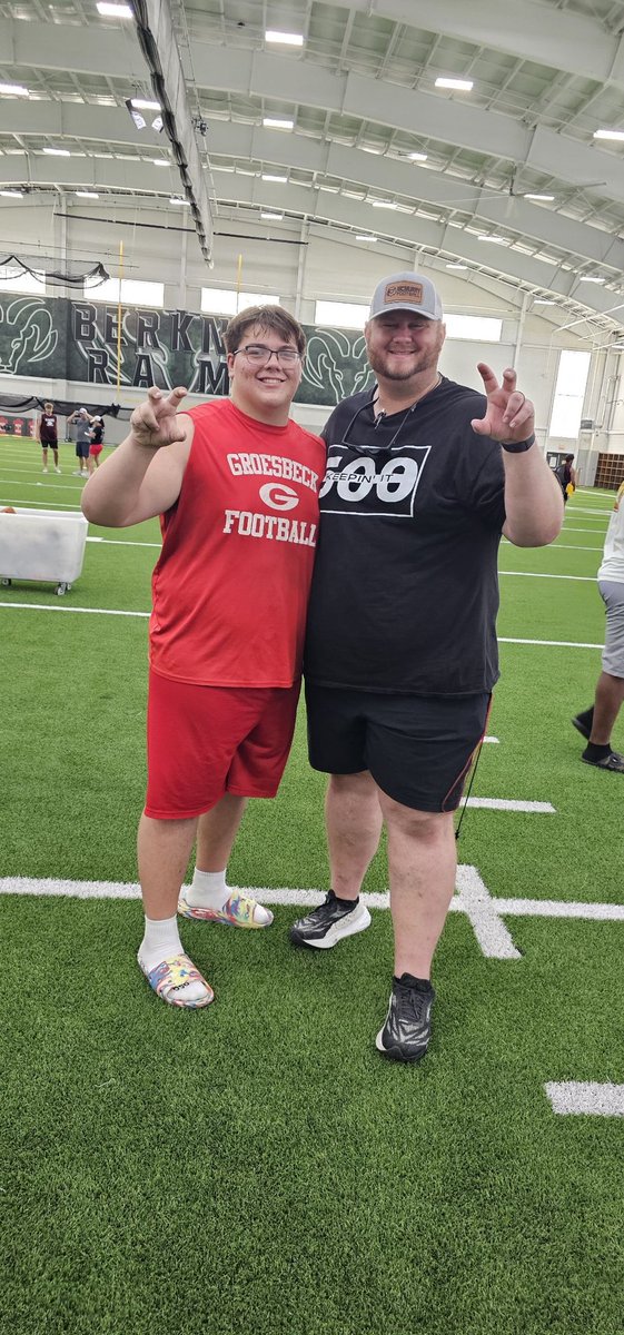 Aiden Moss (@aiden_moss75) on Twitter photo BLESSED! After an amazing camp, I have recieved my 2nd offer from McMurry University!
<a href="/CoachMNewby/">Matthew Newby</a>
<a href="/CoachNealMcM/">JORDAN NEAL</a> <a href="/McMURRYFOOTBALL/">McMURRY FOOTBALL</a> <a href="/nelson_kortis/">Nelson Kortis</a> <a href="/CoachGarcia212/">Scott Garcia</a> <a href="/NCSA_Football/">NCSA_Football</a> <a href="/CoachTMcCormick/">Tanner McCormick</a> <a href="/ivselvera/">Quirino “Buddy” Selvera IV</a> <a href="/GroesbeckGoats/">Groesbeck ISD</a> <a href="/Centex_Recruits/">CentralTXProspects</a> BLESSED! After an amazing camp, I have recieved my 2nd offer from McMurry University!
<a href="/CoachMNewby/">Matthew Newby</a>
<a href="/CoachNealMcM/">JORDAN NEAL</a> <a href="/McMURRYFOOTBALL/">McMURRY FOOTBALL</a> <a href="/nelson_kortis/">Nelson Kortis</a> <a href="/CoachGarcia212/">Scott Garcia</a> <a href="/NCSA_Football/">NCSA_Football</a> <a href="/CoachTMcCormick/">Tanner McCormick</a> <a href="/ivselvera/">Quirino “Buddy” Selvera IV</a> <a href="/GroesbeckGoats/">Groesbeck ISD</a> <a href="/Centex_Recruits/">CentralTXProspects</a>