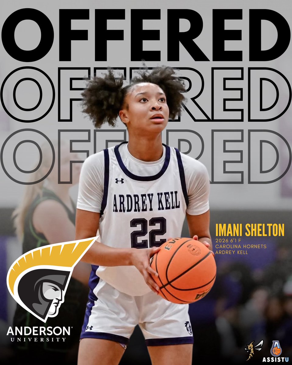 Imani Shelton (@im_imanis) on Twitter photo Anderson University Offered!! Thank you <a href="/Coach_JB_/">Jonathon Barbaree</a> for believing in me. 🫶🏽 #Blessed #GODDID Anderson University Offered!! Thank you <a href="/Coach_JB_/">Jonathon Barbaree</a> for believing in me. 🫶🏽 #Blessed #GODDID