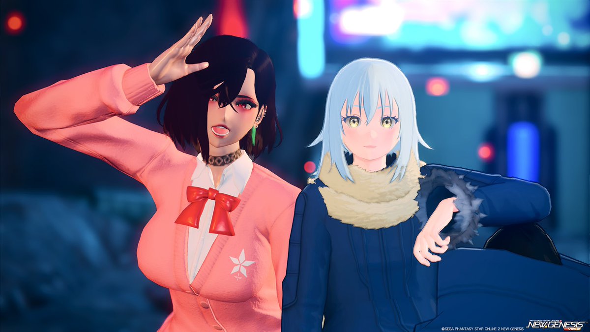 #PSO2NGS_S︎S 
お久しぶり〜！